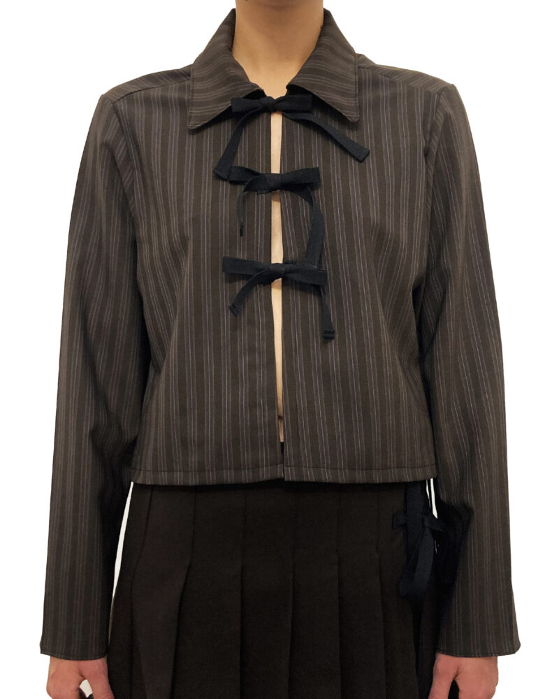 JACKET - Sailor brown stripes