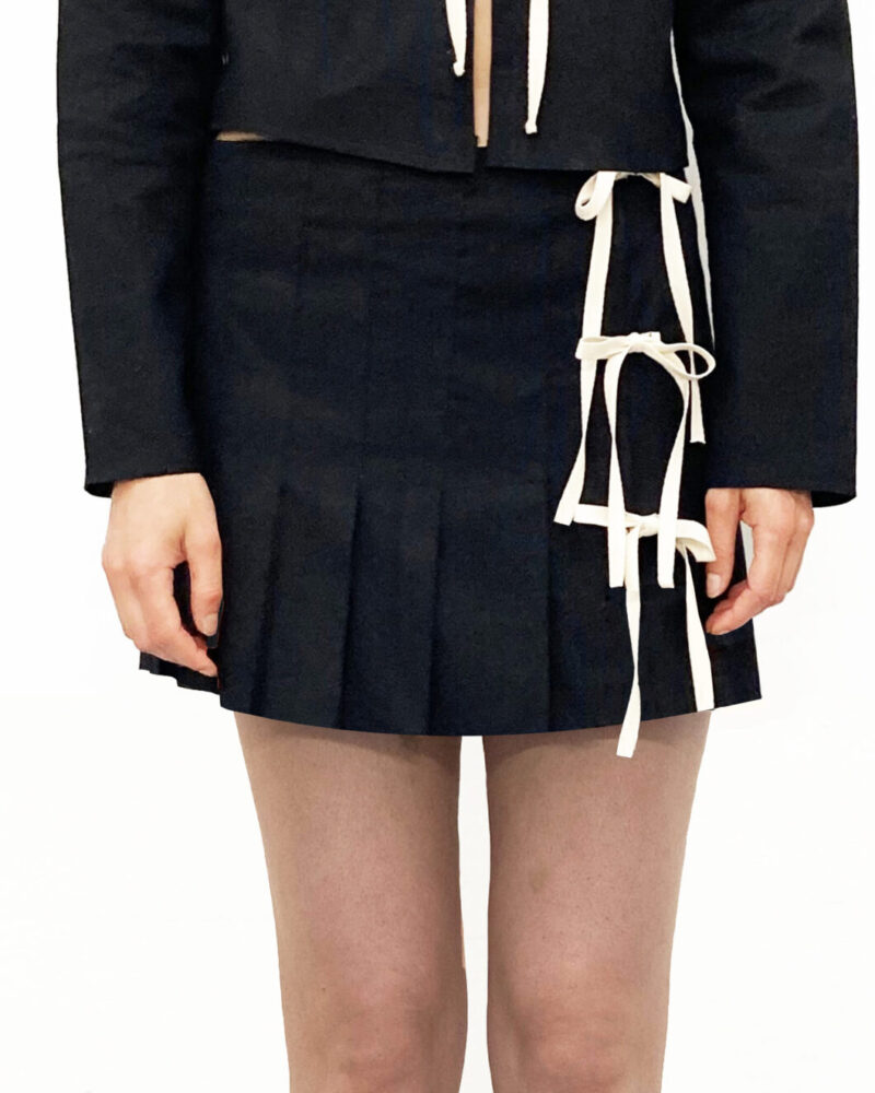 SKIRT -Sailor short black