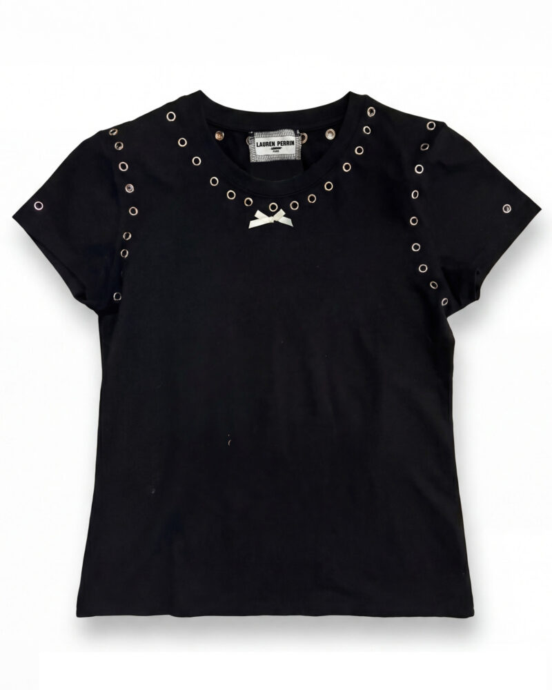 TOP - Bambi black tshirt