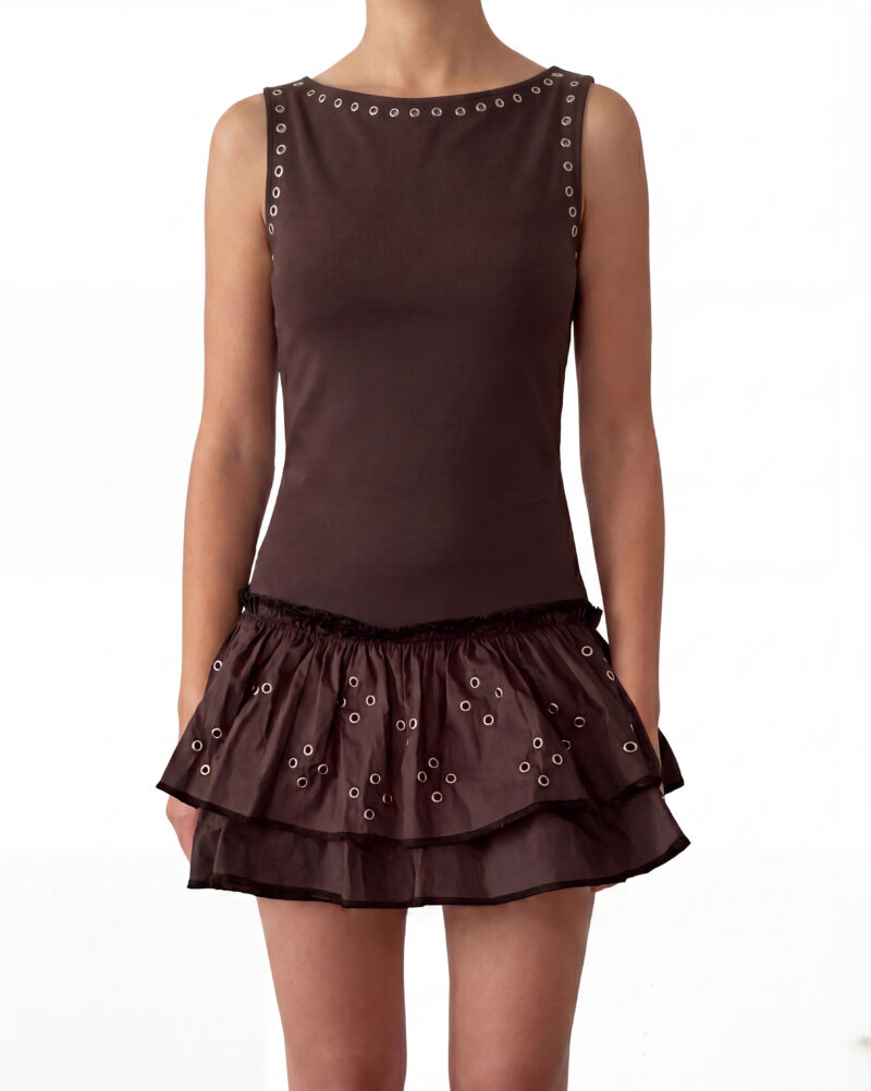 DRESS – MARGAUX EYELETS DRESS