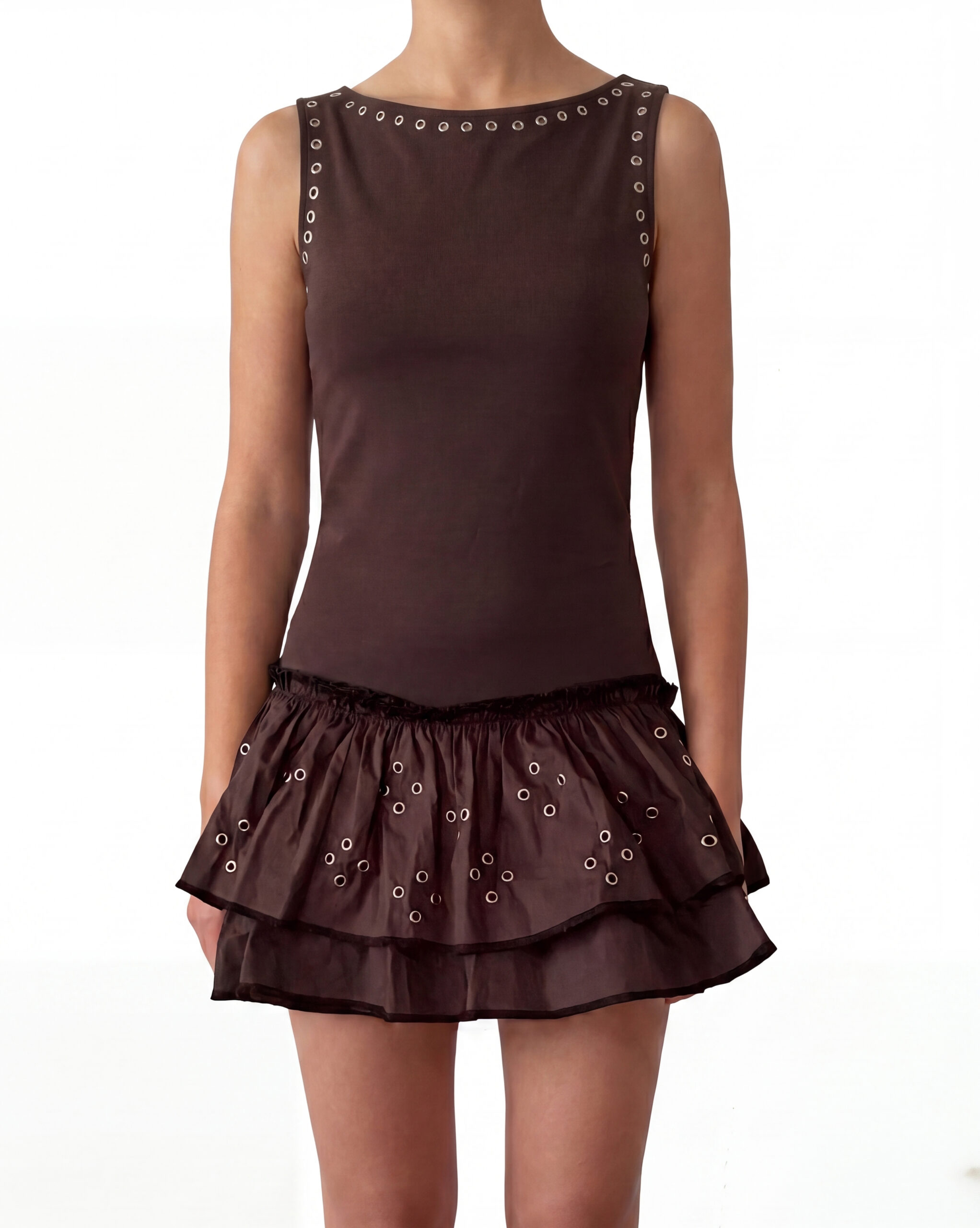 DRESS – MARGAUX EYELETS DRESS